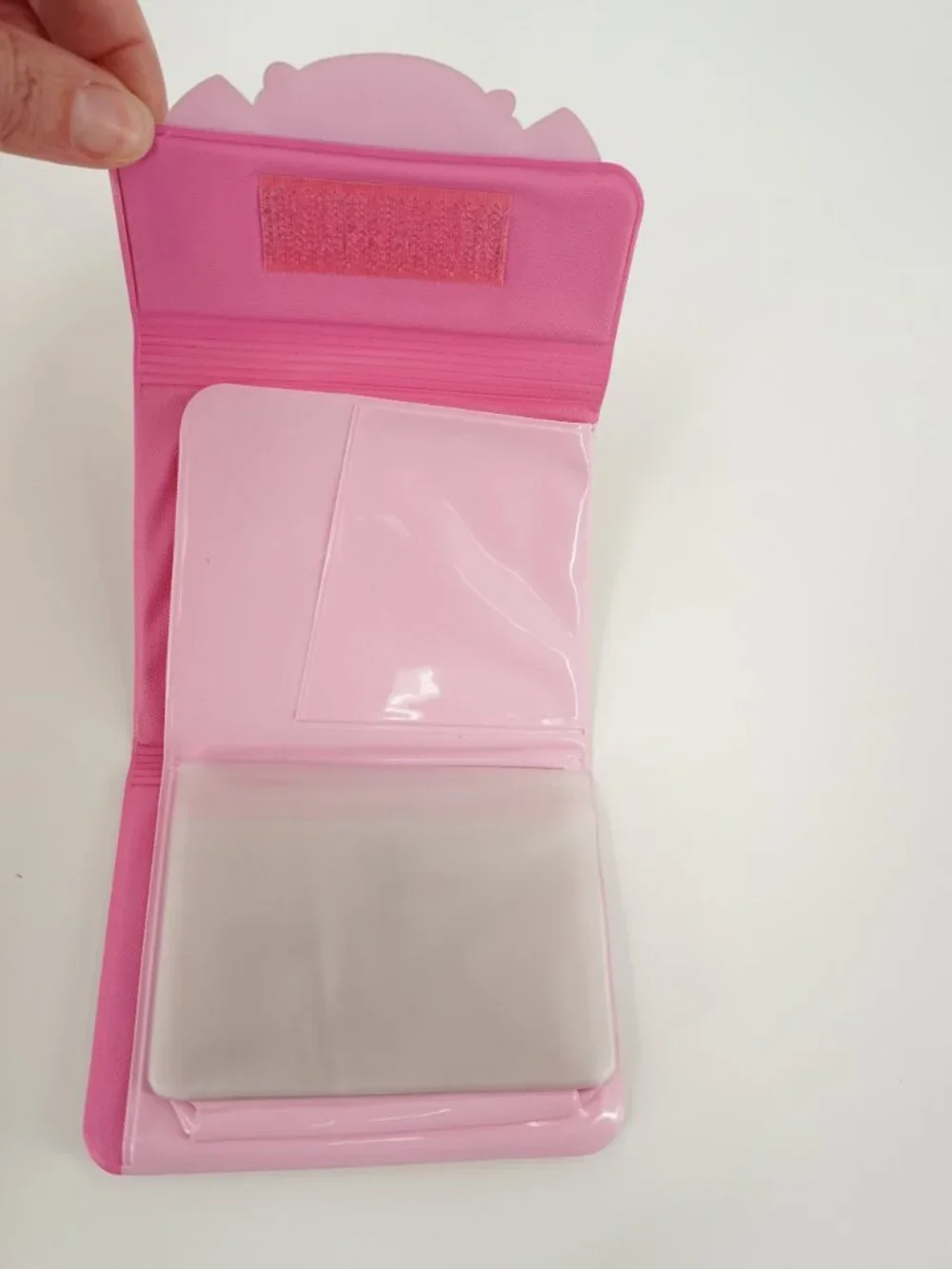 Vintage Sanrio Hello Kitty Tri-Fold Wallet 2011 Pink Cupcake